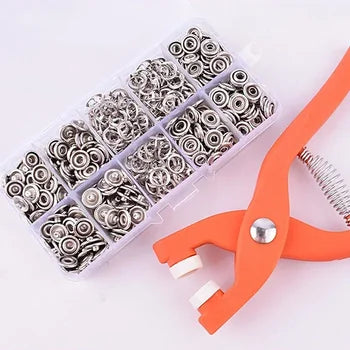 Plier Tool Metal Snap Button-1 Set