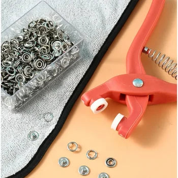 Plier Tool Metal Snap Button-2Set