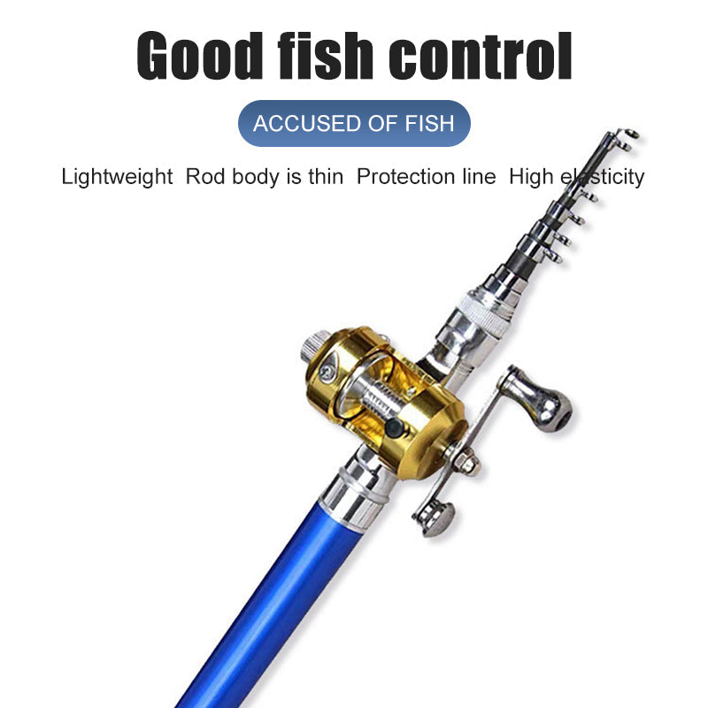 Telescopic Mini Fishing Rod