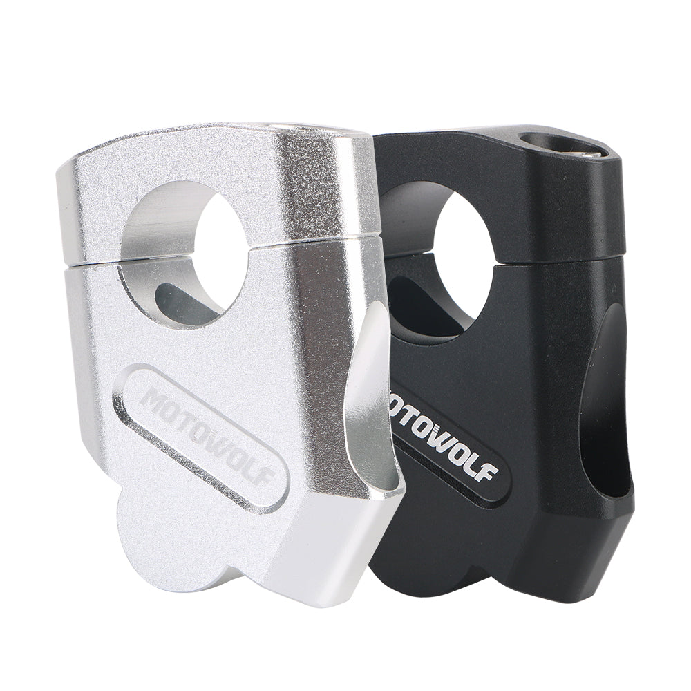 Motorcycle handle bar heightening extender-1 pair