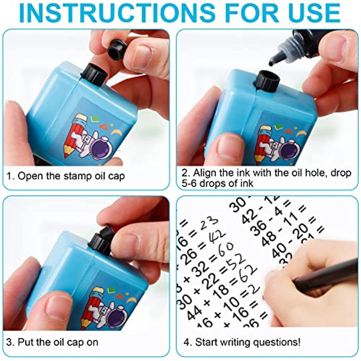 Smart Math Roller Stamps -1 pcs