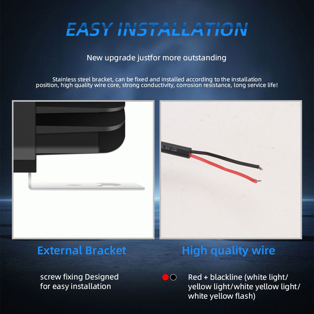 Flashing & RED Devil Eye Effect Light for Bikes and Cars(1Pcs)