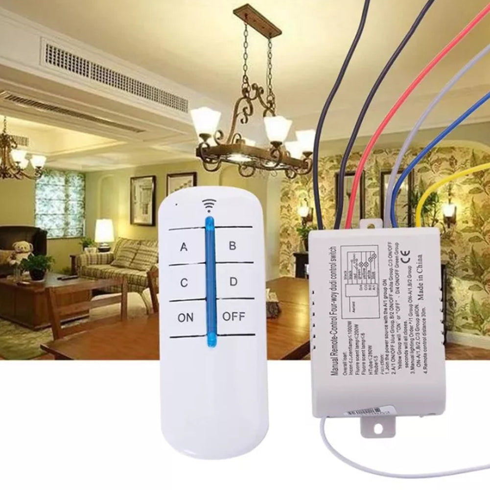 ১টা ডিভাইছেই ৪টা সুইচ কন্ট্রোল-Remote Control Switch