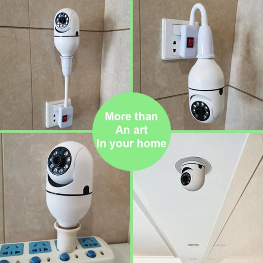 ২ পিচ -Surveillance Bulb Camera LED Light -2 pcs