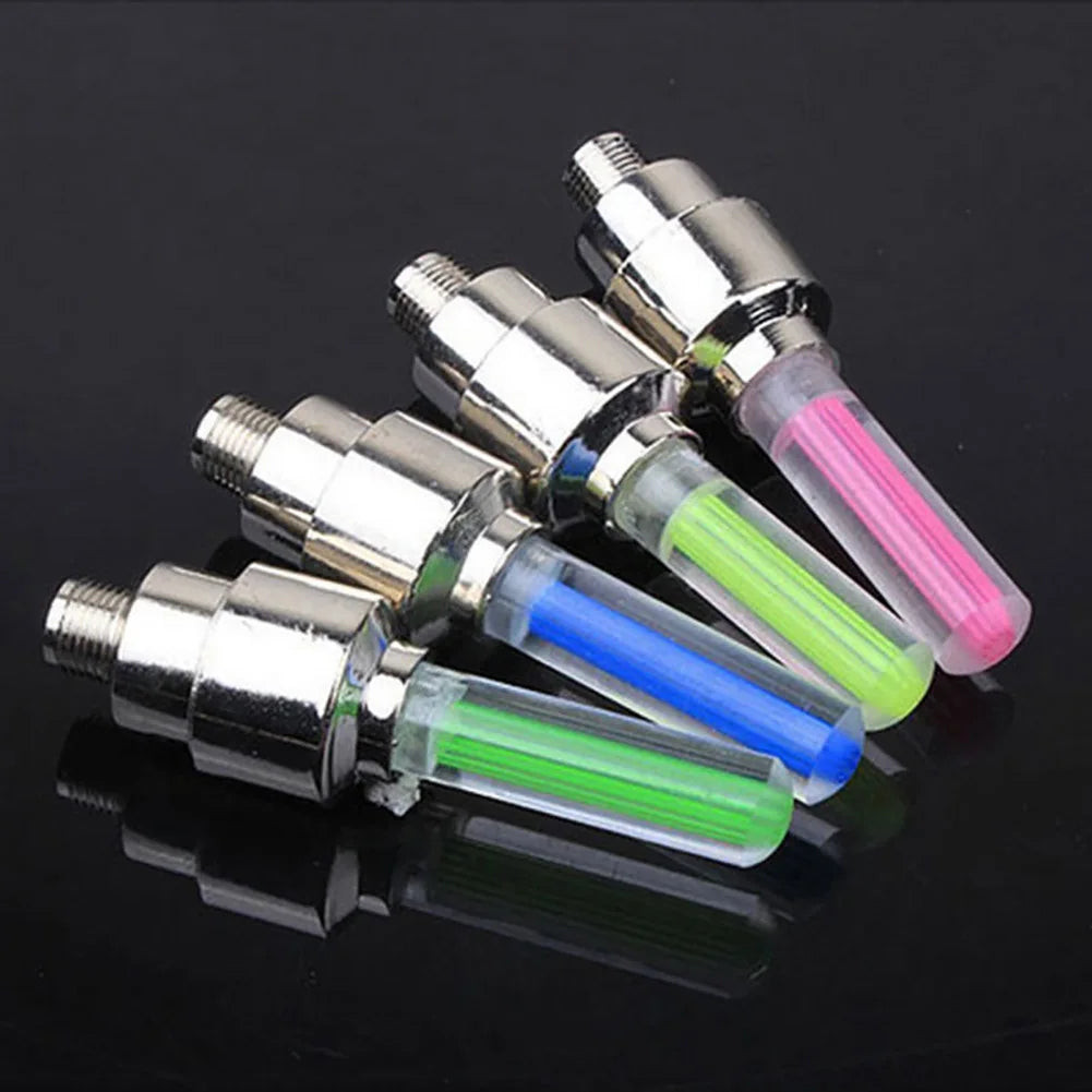 Tire Valve Cap Flashlight-Blue Color