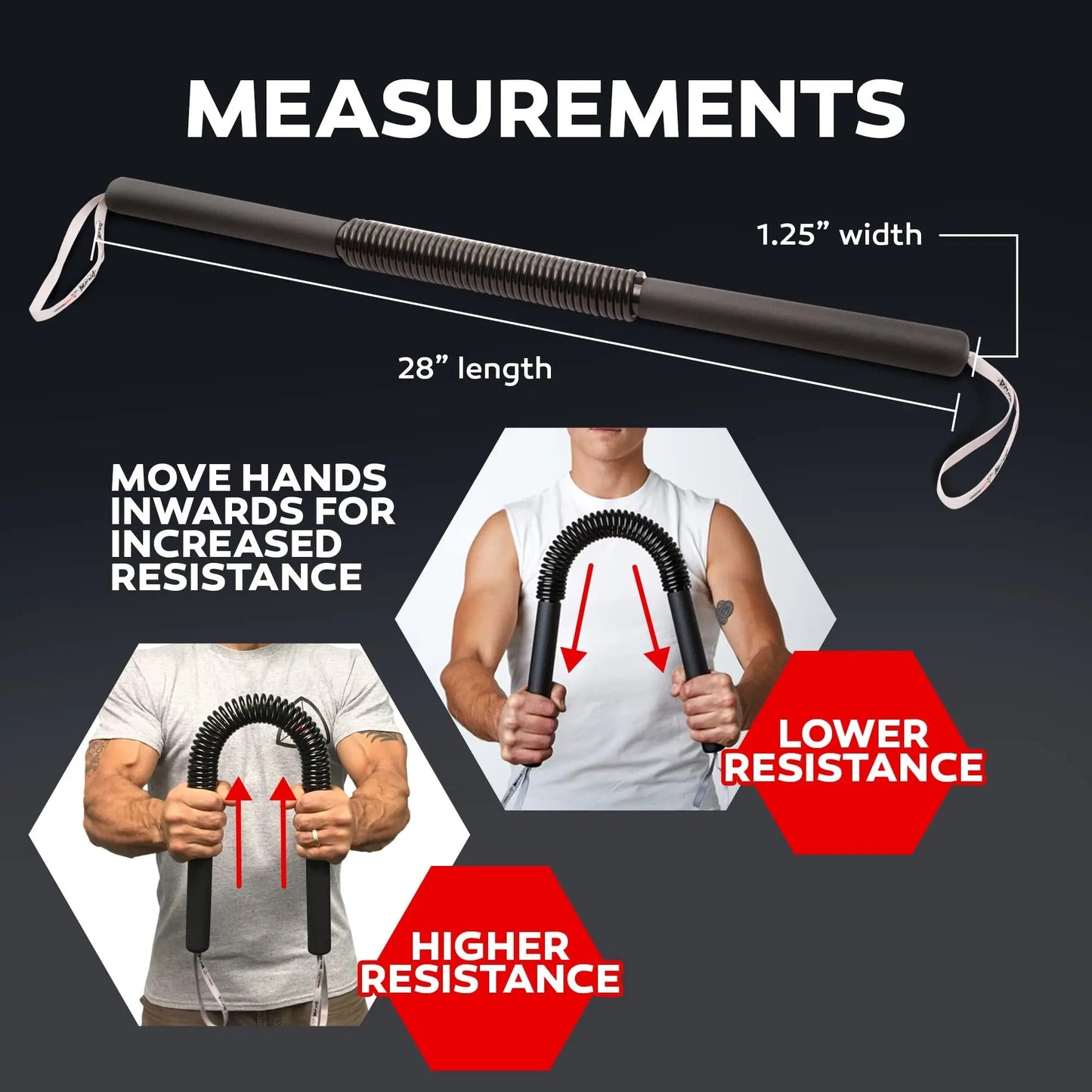 Power Twister Bar Upper Body Exercise-30 kg