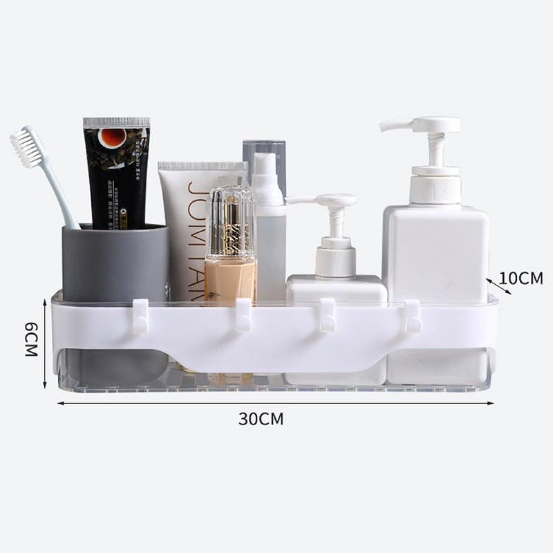 ৩ পিসের কম্বো-Shelf Adhesive Wall Mounted Shelf