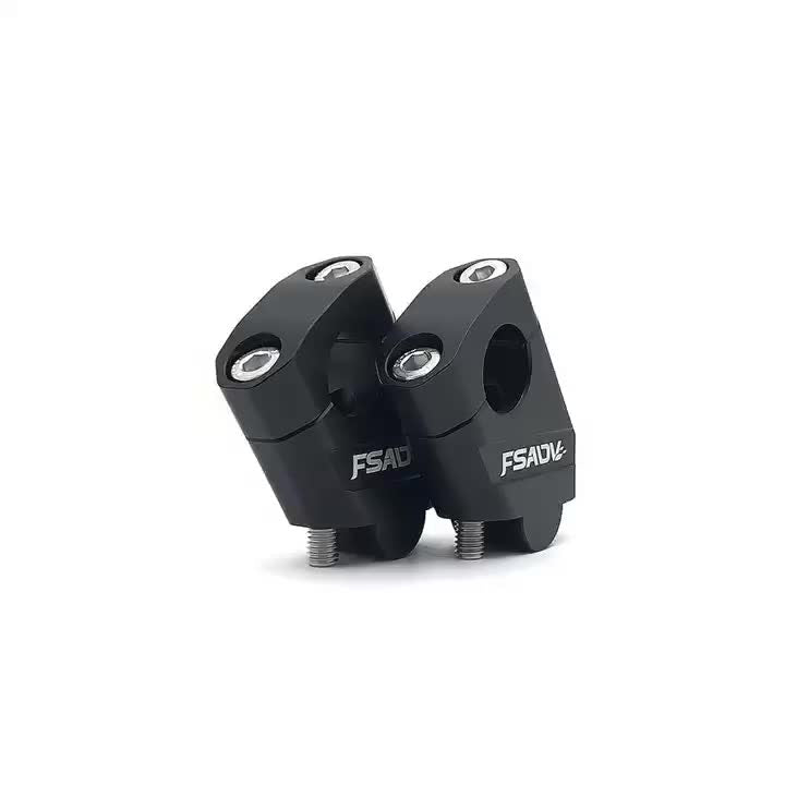 Motorcycle handle bar heightening extender-1 pair
