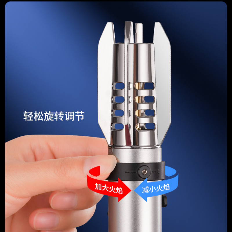 Windproof Turbo Torch Jet Gas Lighte-2pcs