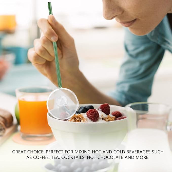 Heat Resistant Glass Stirring Spoons