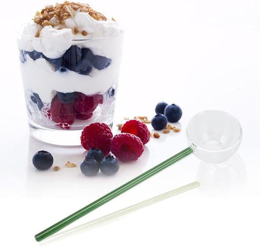 Heat Resistant Glass Stirring Spoons