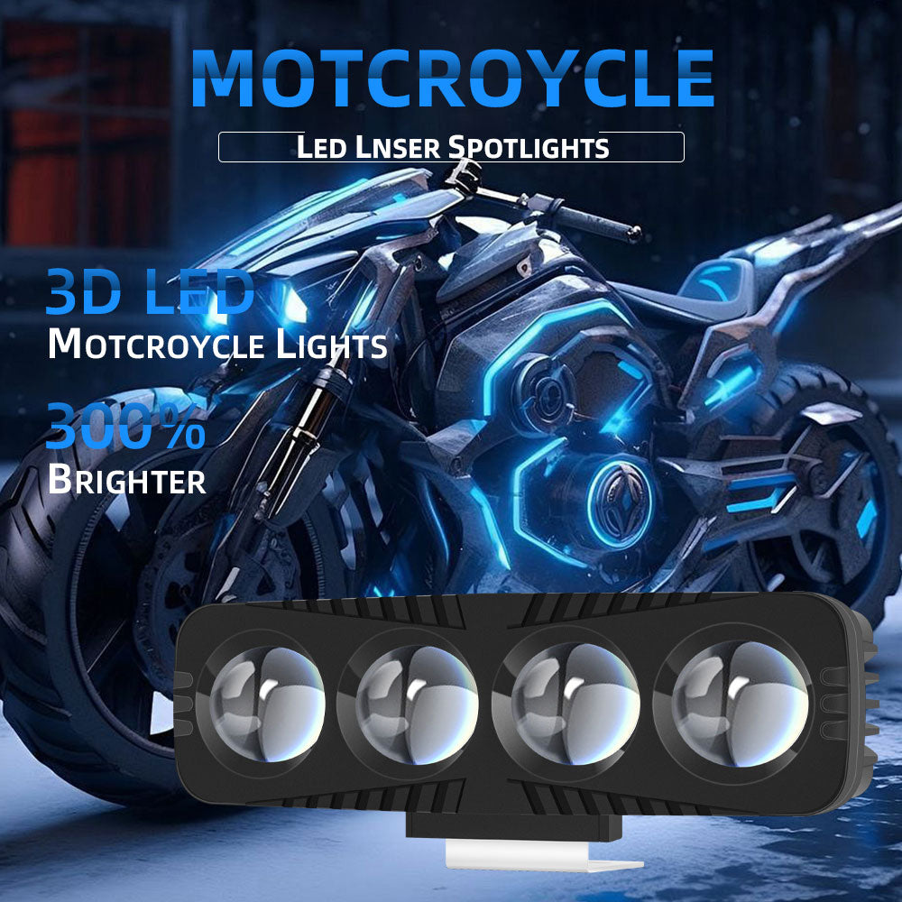 Flashing & RED Devil Eye Effect Light for Bikes and Cars(1Pcs)