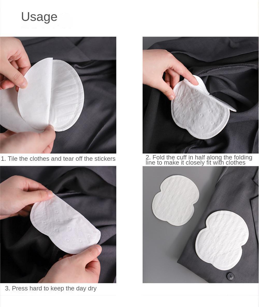 ১০০ পিচ -Deodorants Underarm Anti  Sweat Pads-100 pcs