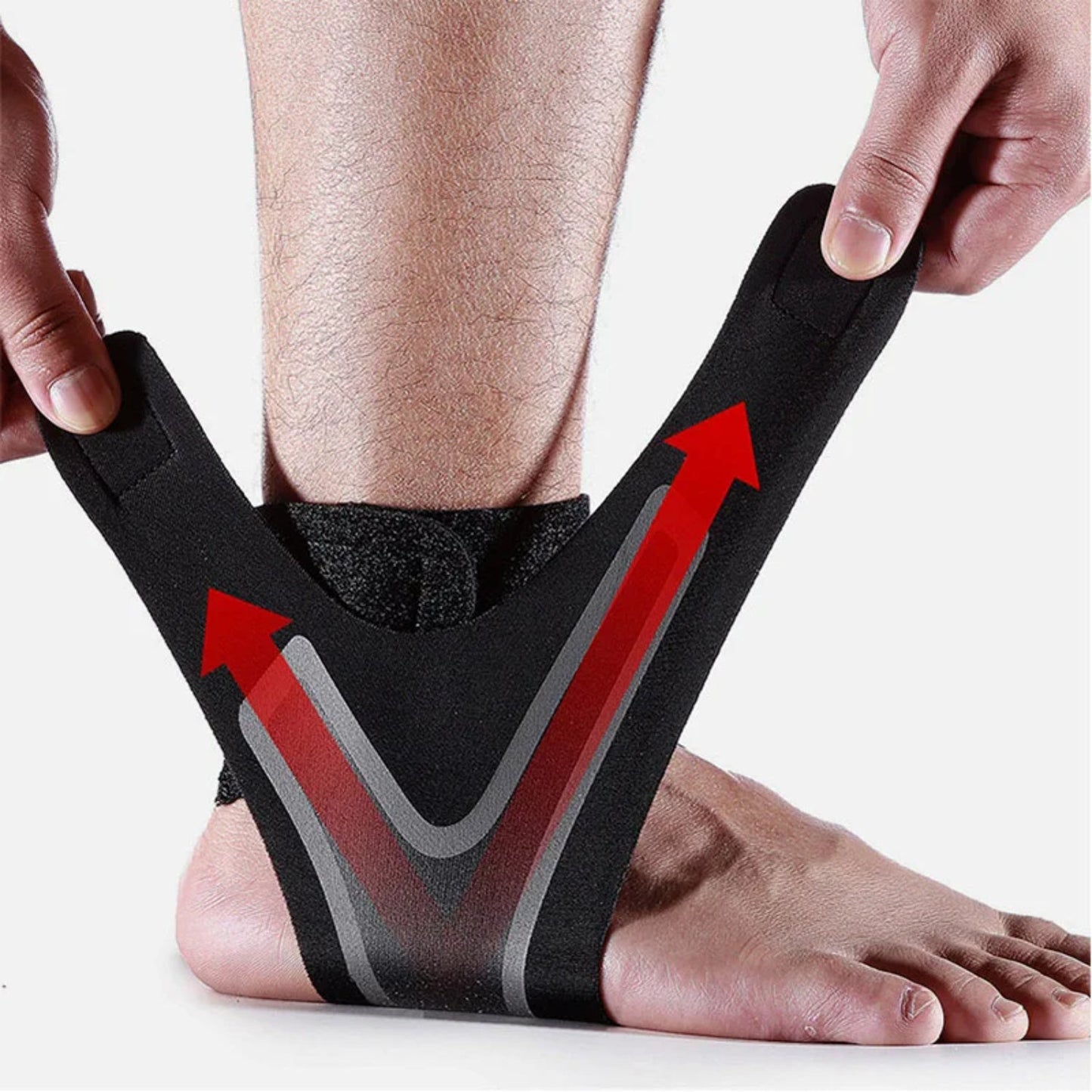 Sport Ankle Support Elastic Brace-2pcs