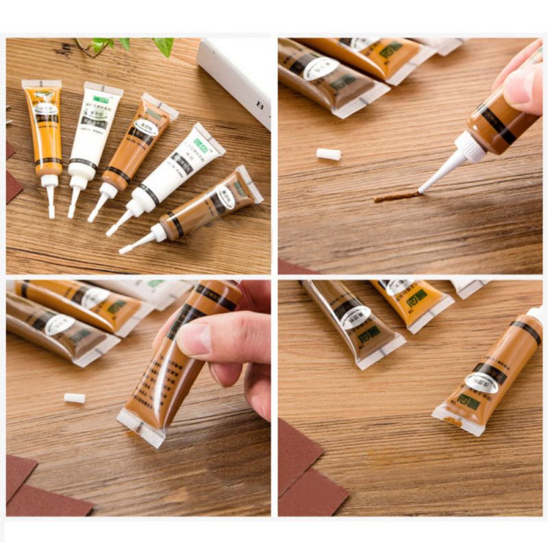 Furnitures Scratch Repair Paint-Black Walnut-1pcs