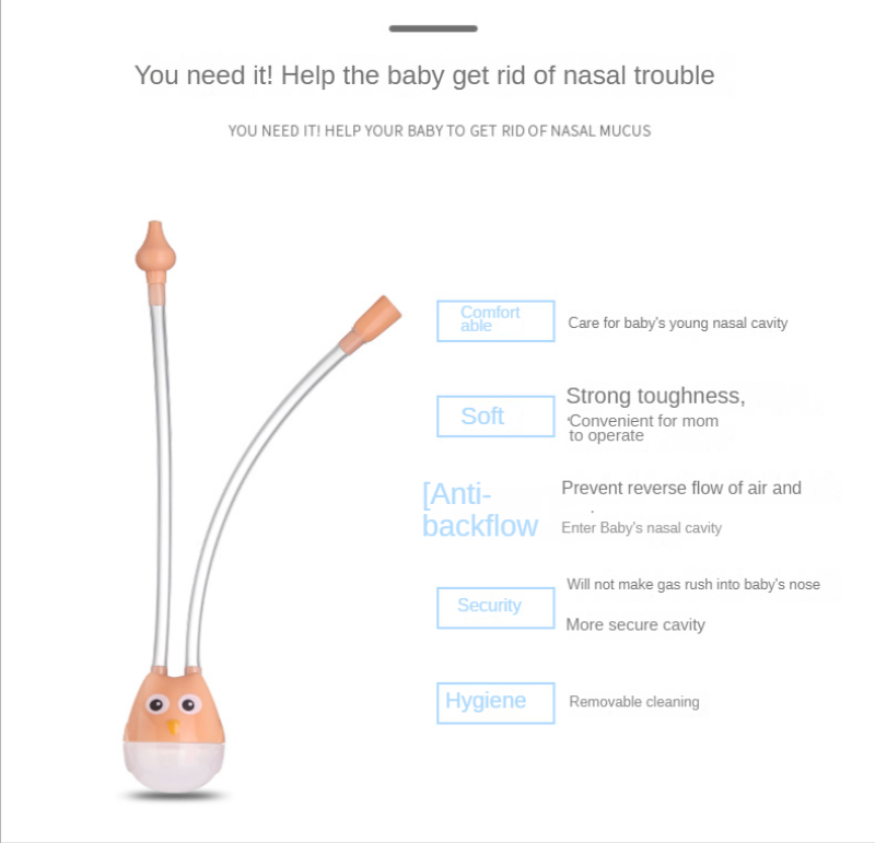 Sucker Nose Cleaning Tools-1 Pcs