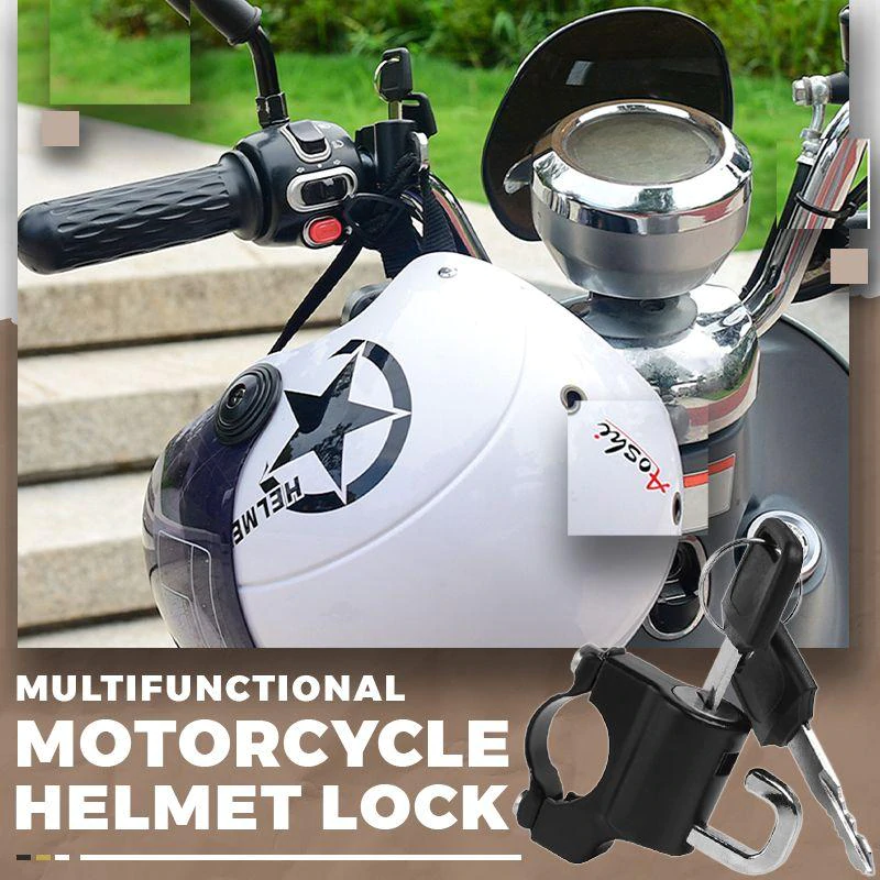 Motorcycle Universal Helmet Lock