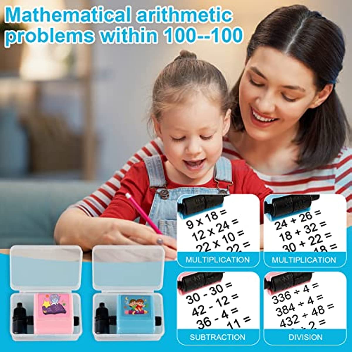 Smart Math Roller Stamps -1 pcs