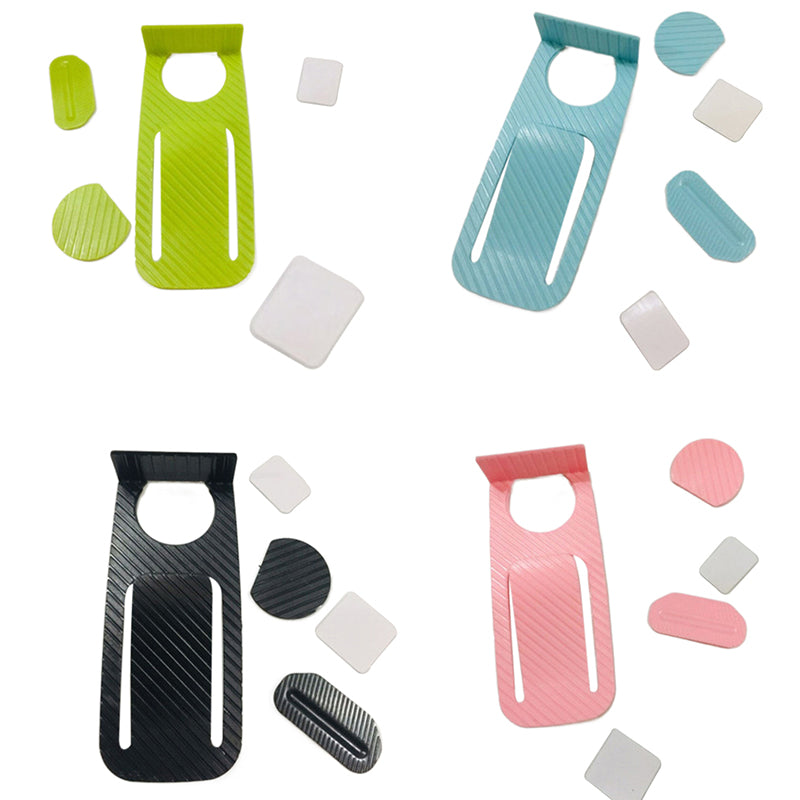 Plastic Safety Door Stop Wall Protector (তিন পিচ)