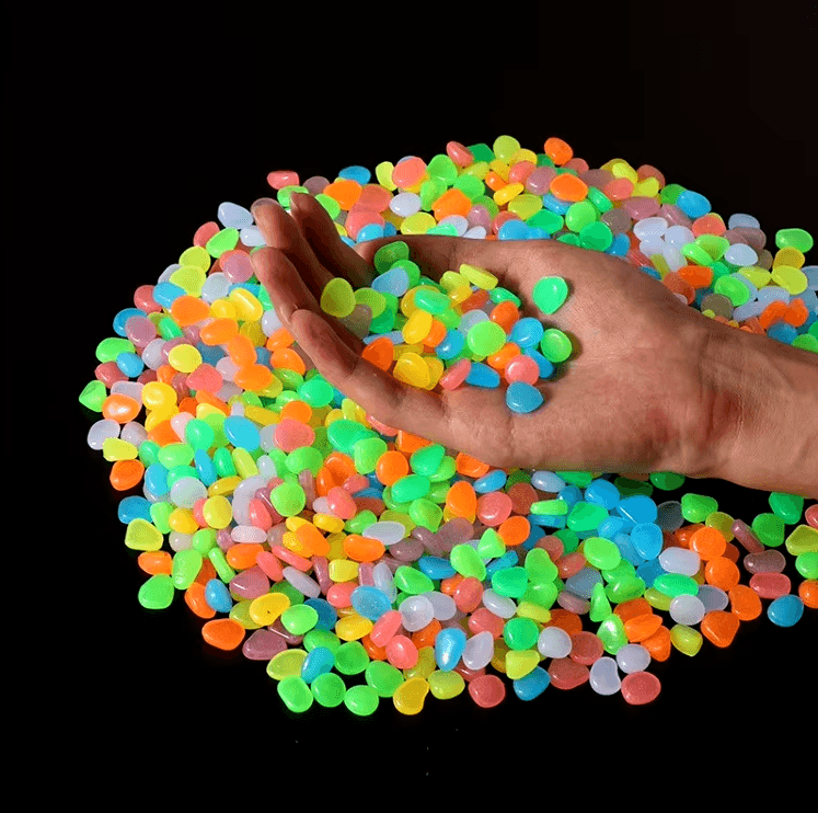 ( ২০০ পিচ ৬০০ টাকা ) Mixed Luminous Stones