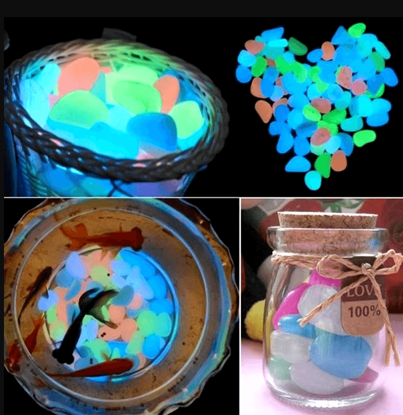 ( ৫০০ পিচ ১০০০ টাকা ) Mixed Luminous Stones