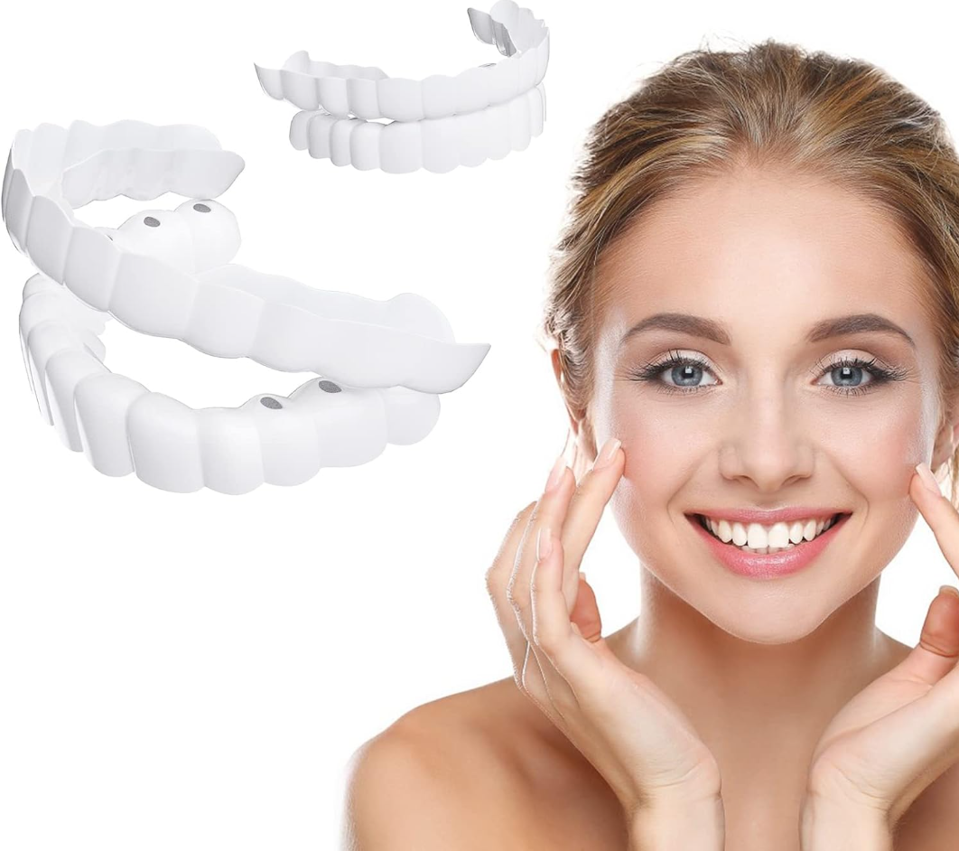 Clip in Veneers Teeth,Fake Braces-5 pair