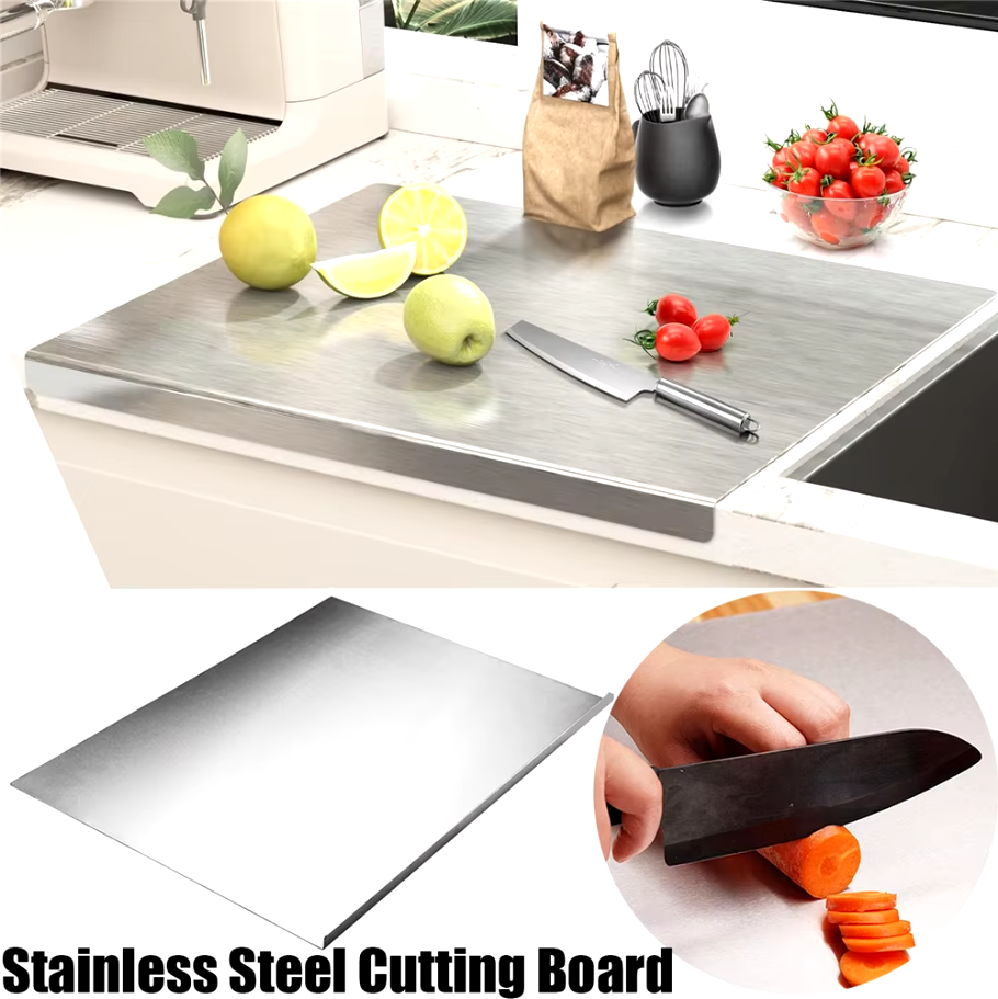 (১২ইঞ্চি লম্বা ১৬ ইঞ্চি চওড়া)Stainless Steel Cutting Board