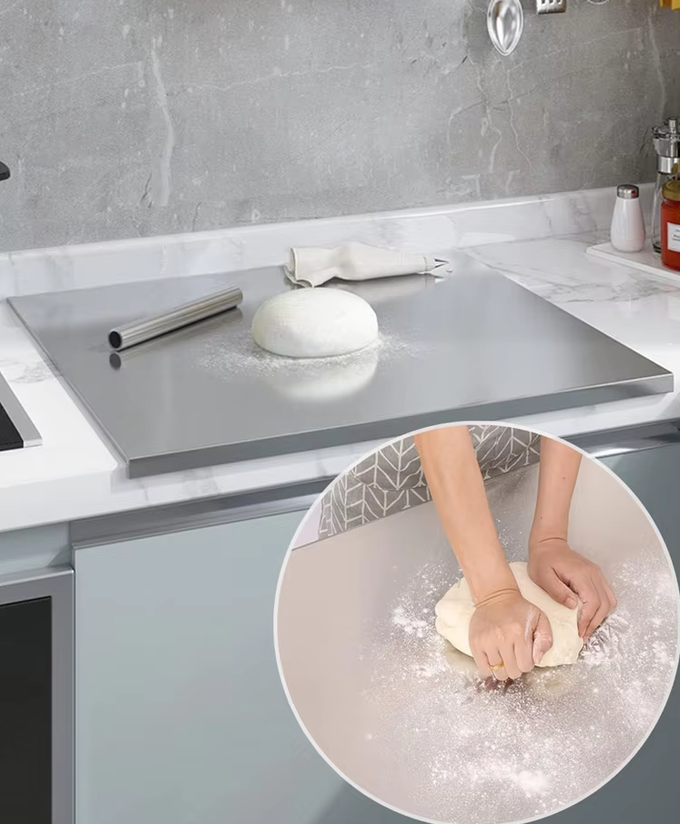 (১৬ইঞ্চি লম্বা ১৬ ইঞ্চি চওড়া)Stainless Steel Cutting Board