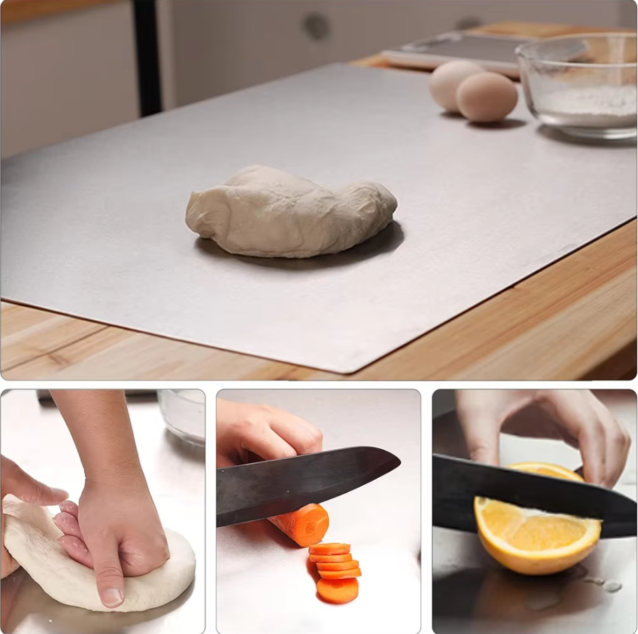 (১২ইঞ্চি লম্বা ১৬ ইঞ্চি চওড়া)Stainless Steel Cutting Board