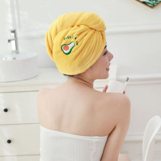 Magic Shower Cap-Yellow