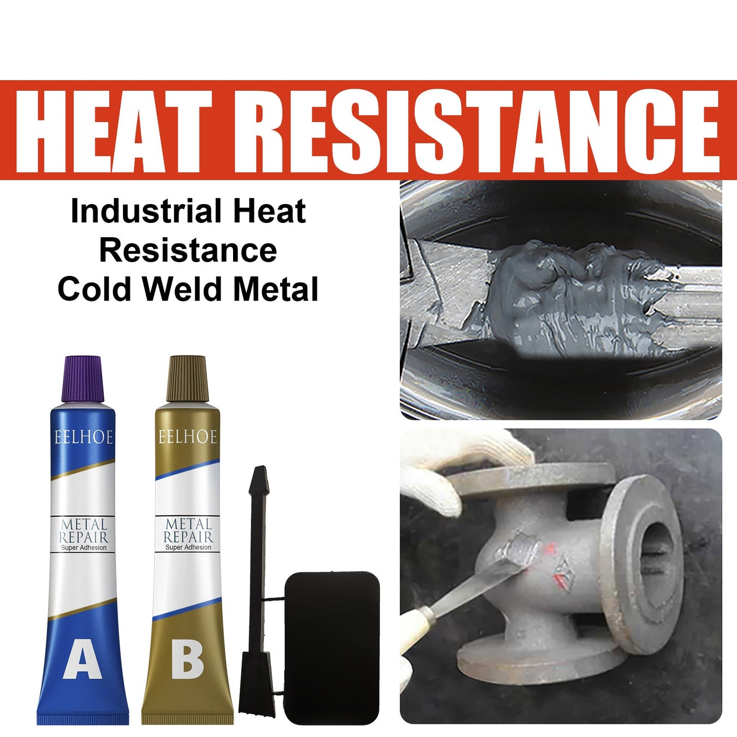Alternative to Welding Repair AB Glue-3 Pair