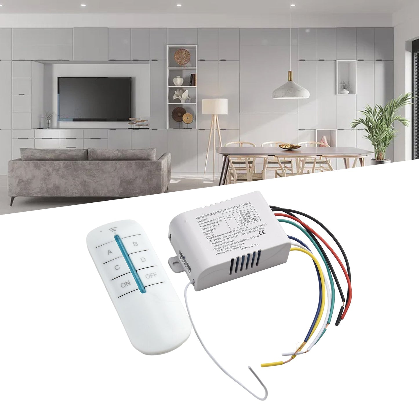 ১টা ডিভাইছেই ৪টা সুইচ কন্ট্রোল-Remote Control Switch