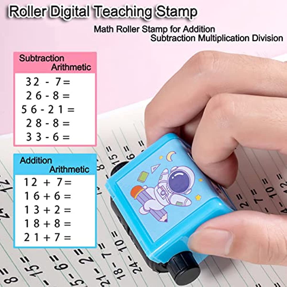 Smart Math Roller Stamps -1 pcs