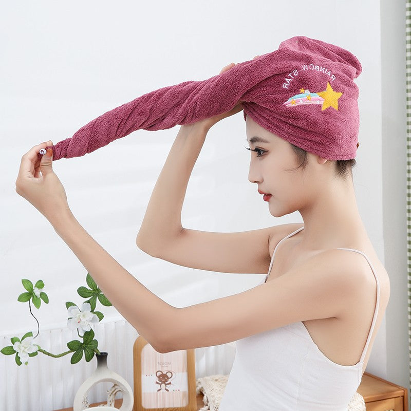 Magic Shower Cap-Purple