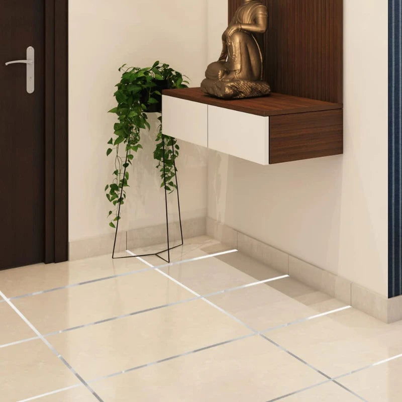 ১৬৬ ফুট ( সিলভার কালার ) Self-adhesive Tile Gap Tape Wall Sealing Tape Silver Floor - China To BD Web