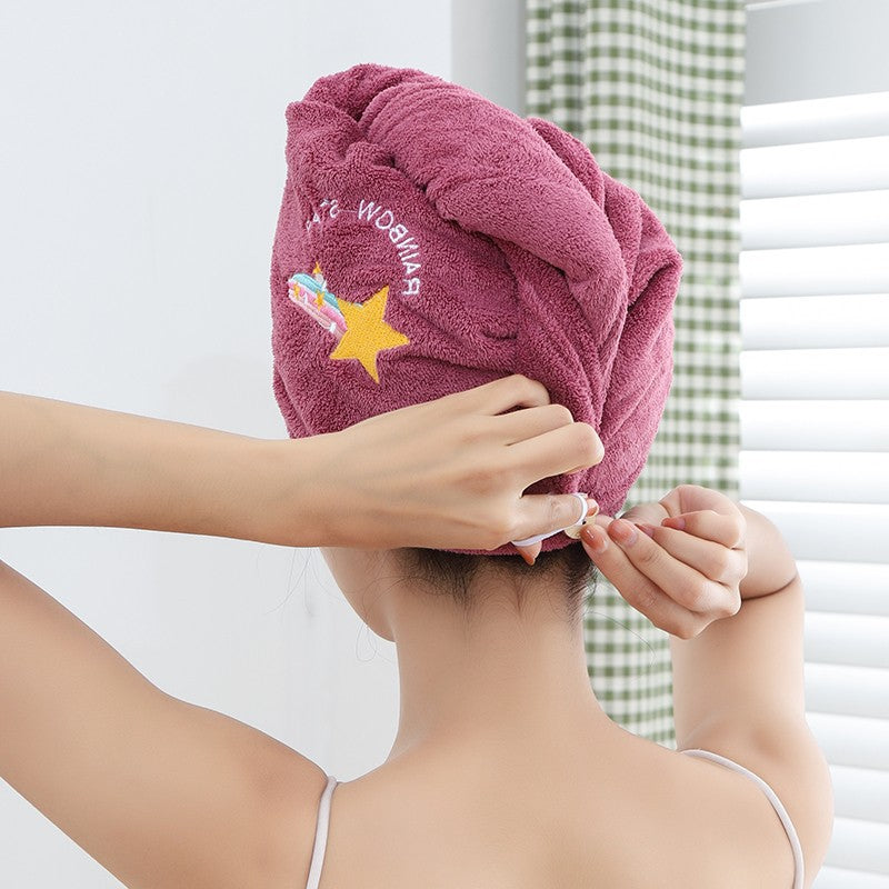 Magic Shower Cap-Blue