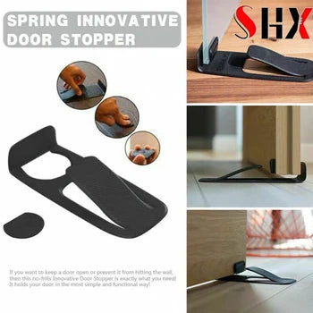 Plastic Safety Door Stop Wall Protector (দুই পিচ)