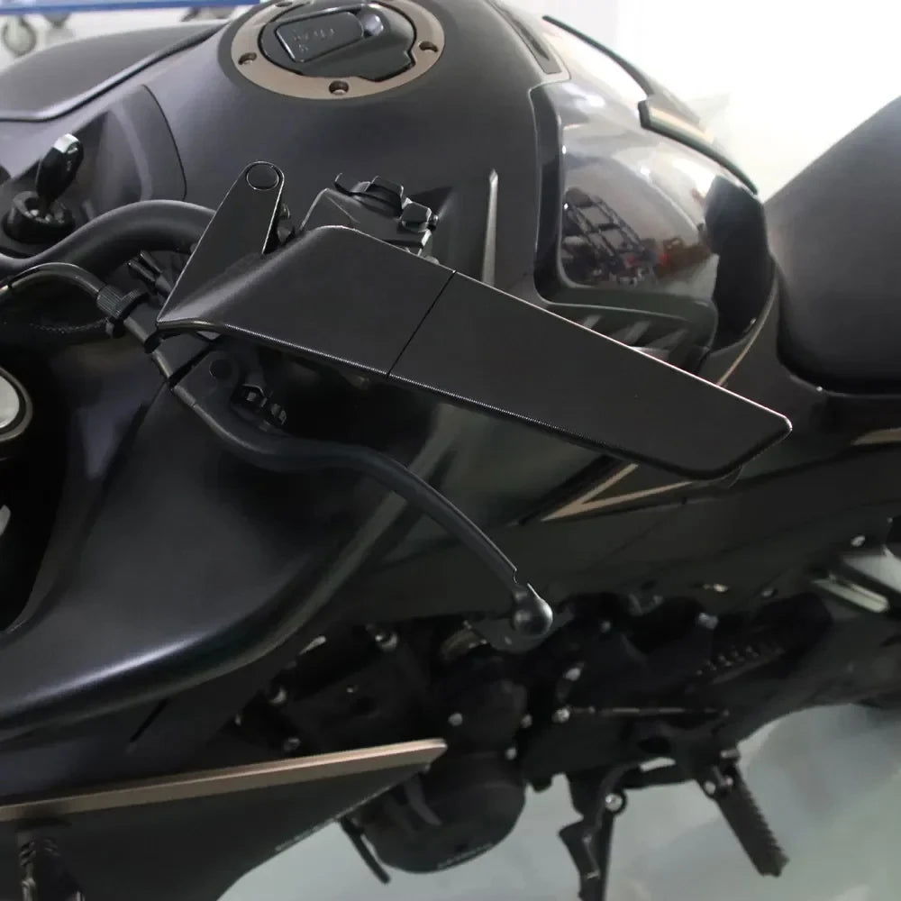 Stealth Universal Rear View Motorcycle Aluminum Mirror - China To BD Web