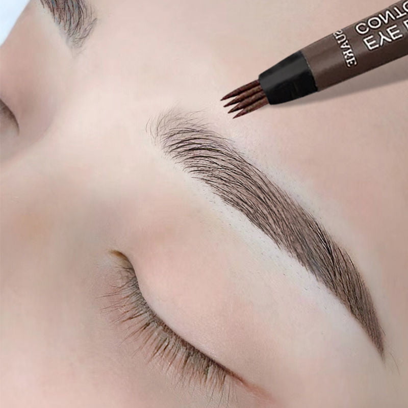 Waterproof 4 Points Eyebrow Pen-Dark Brown - China To BD Web