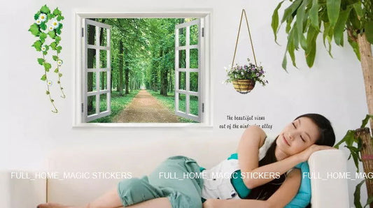 Window Alley Decorative Wall Stickers টাইপ-2 - China To BD Web
