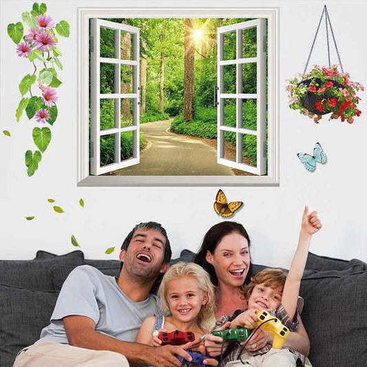 Window Alley Decorative Wall Stickers টাইপ-১ - China To BD Web