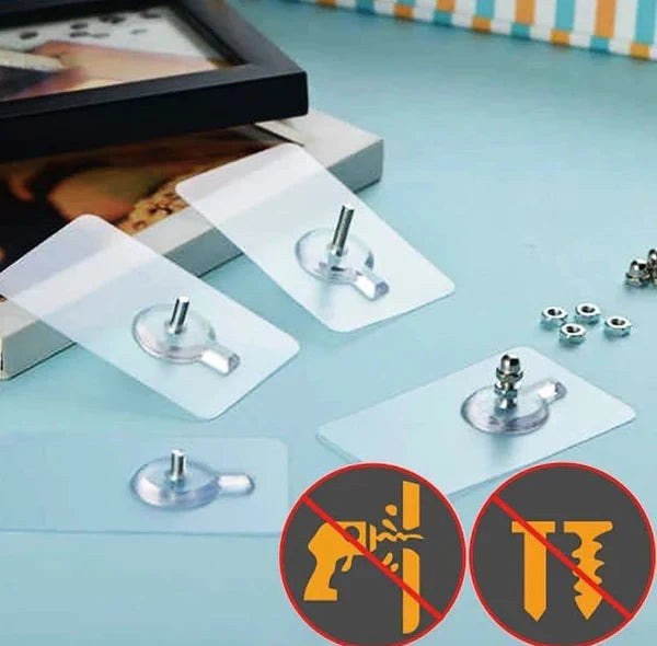 Adhesive Hanging Wall Hook Screw 20pcs set