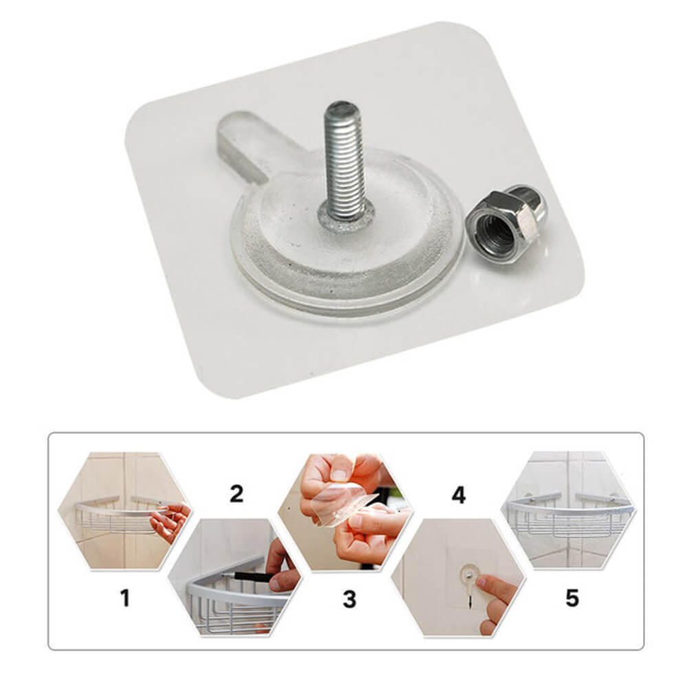 Adhesive Hanging Wall Hook Screw 20pcs set