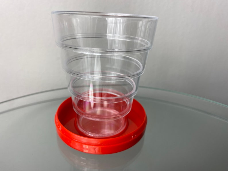 Plastic Folding Picnic Cup