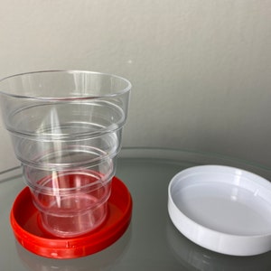 Plastic Folding Picnic Cup
