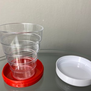 Plastic Folding Picnic Cup