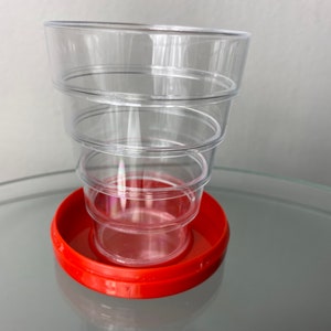 Plastic Folding Picnic Cup