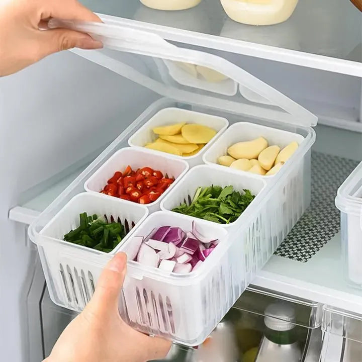 Refrigerator Vegetable Storage Box Organizer-3 Set