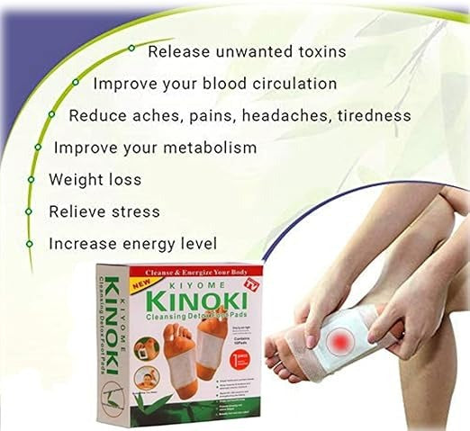🌿20 Pads- Kiyome Kinoki Cleansing Detox Foot Pads 🌿
