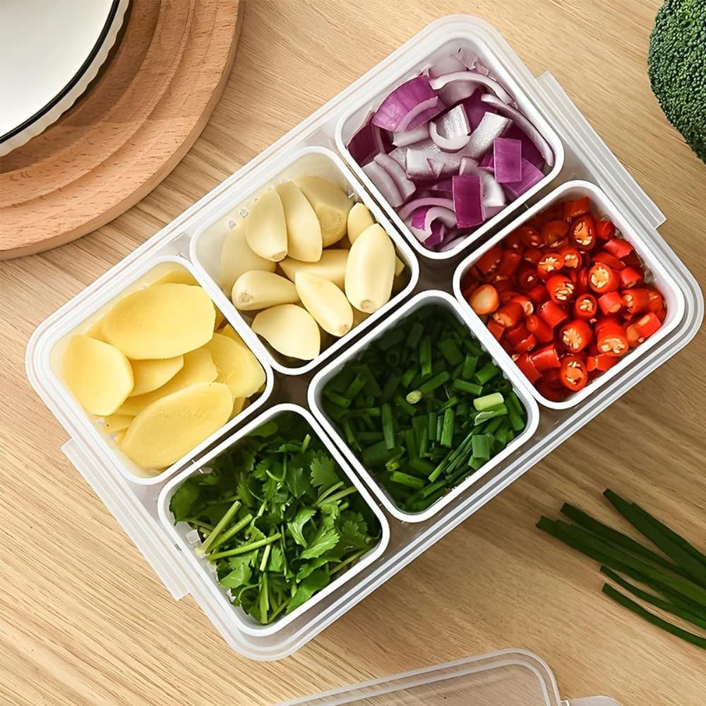 Refrigerator Vegetable Storage Box Organizer-3 Set